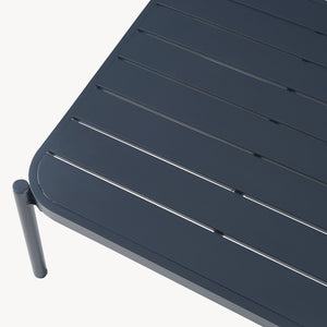 Trädgårdsset Accettura av bord och 2 stolar grå [casa.pro] 