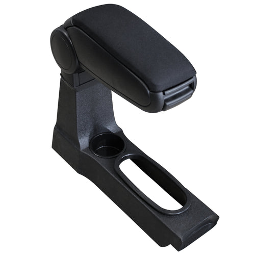 Mittenarmstöd för Ford Fiesta 1995 - 2002 Mazda 121 med förvaringsfack Svart [pro.tec] - premiumXL