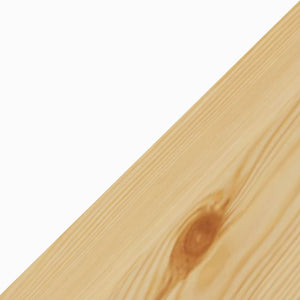 Hussäng Surnadal 90x200 cm Furu Vit/Natur [en.casa]