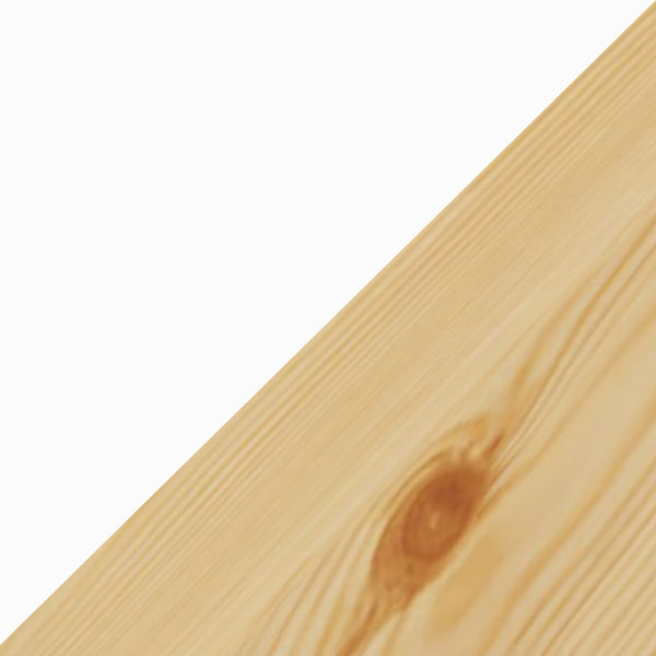 Hussäng Surnadal 90x200 cm Furu Vit/Natur [en.casa]