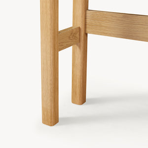 Toalettsskåp Ferrersp 160x63x20 cm Eklook/Sandfärgad [en.casa]