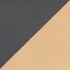 Skrivbord Kuomi 84x73x47 cm Beige/Mörkgrå [en.casa]