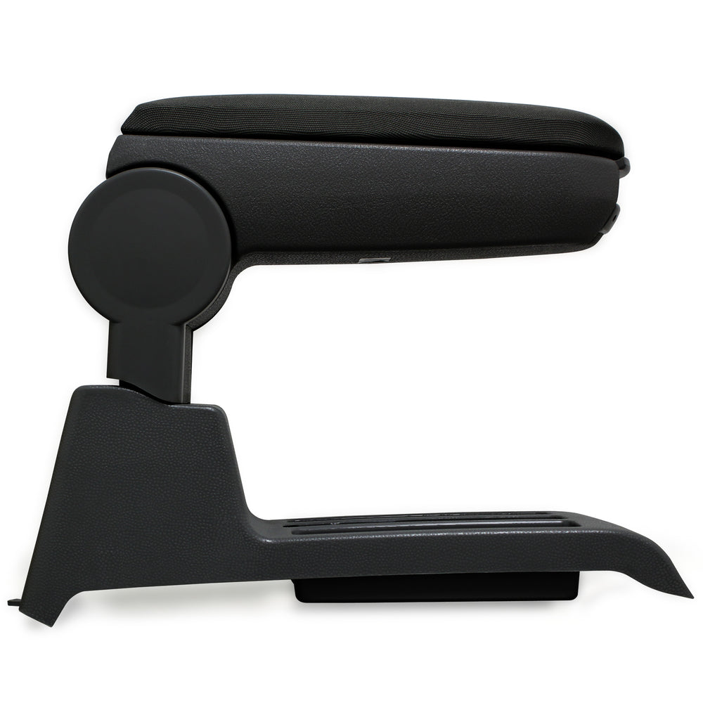 Mittarmstöd VW Polo 9N 9N2 9N3 med förvaringsfack textil svart pro.tec - premiumXL