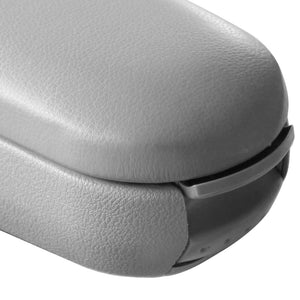 [pro.tec]® Armstöd till Golf IV / Bora / New Beetle med integrerat fack - konstläder - grå