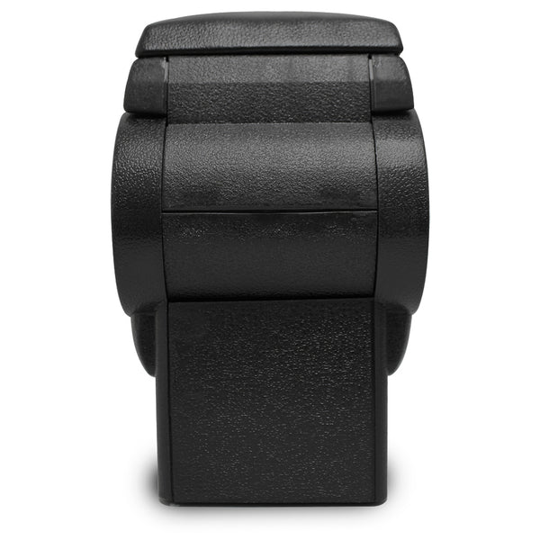[pro.tec]® Armstöd till Golf IV / Bora / New Beetle med integrerat fack - konstläder - svart