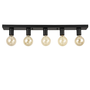 Stilig plafond-Korinth-9x8x80cm-metall-svart