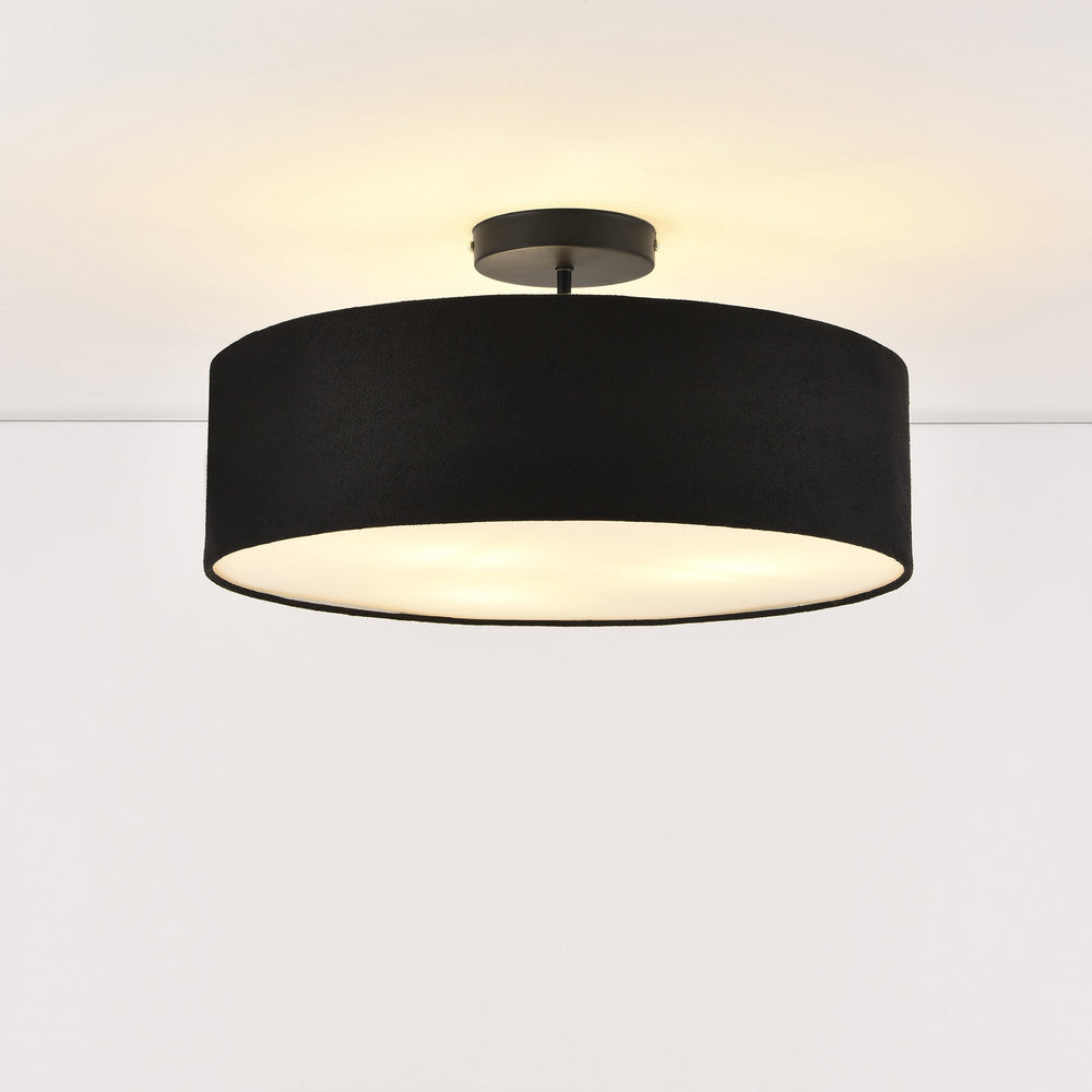 Taklampa Missouri 3xE27 Svart lux.pro - premiumXL