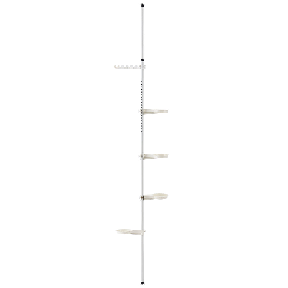 Växtställ 110 - 305 cm teleskop blomsterställ [en.casa] - premiumXL