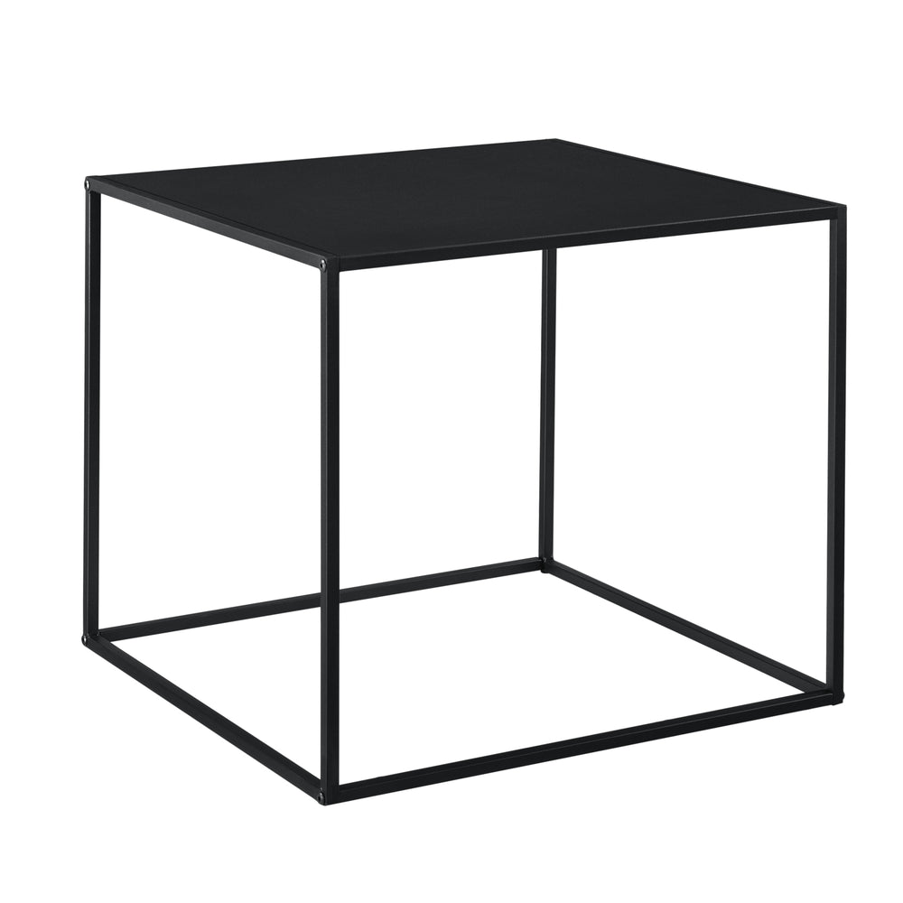 Konsolbord metall svart i olika storlekar [en.casa] - premiumXL