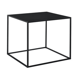 Sidobord avlastningsbord metall svart [en.casa] välj modell