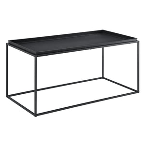 Soffbord/Sidobord Ulla svart [en.casa]