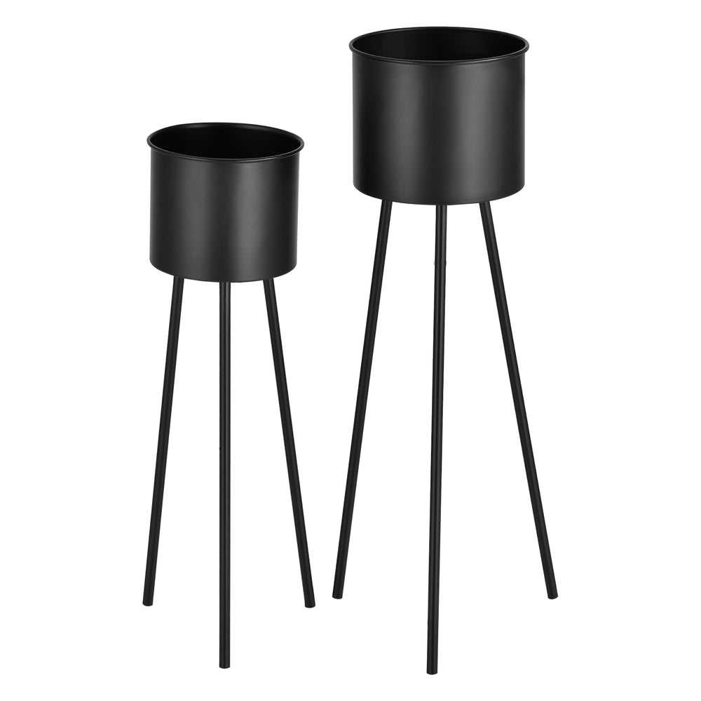 Blomsterställ Dalhem 2-pack Svart en.casa - premiumXL