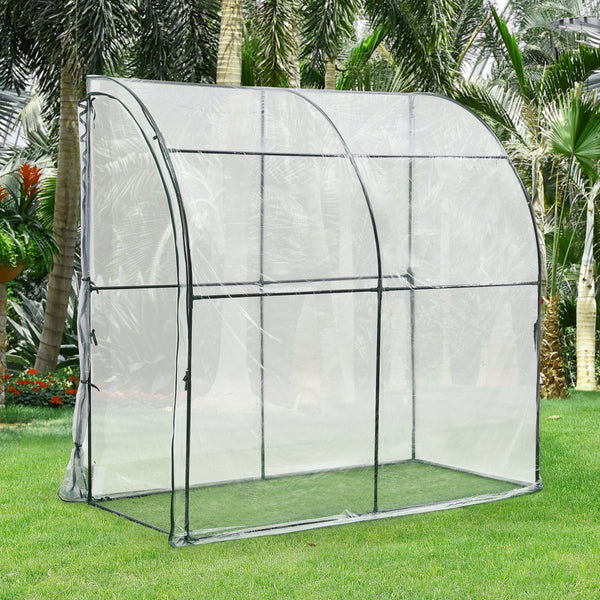 Växthus Juta 100x200x215 cm [en.casa]