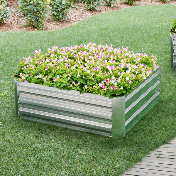 Odlingskrage Barneveld 90x90x30 cm [en.casa]