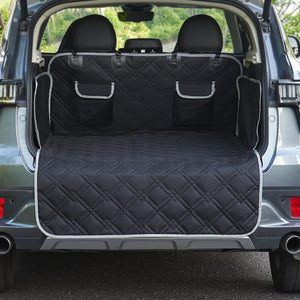 Bagagelucka Wolverhampton 185 x 171 cm bagageluckeskydd svart [en.casa]