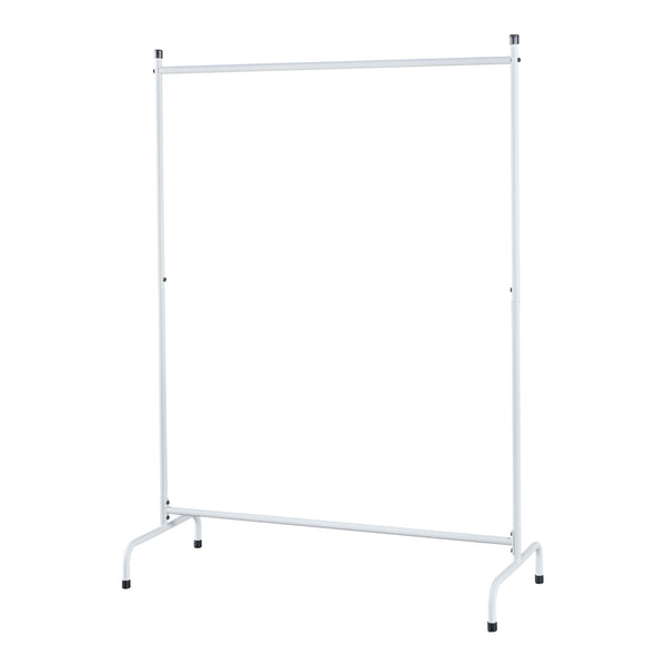 Haderup klädhängare 137 x 100 x 45 cm vit [en.casa]