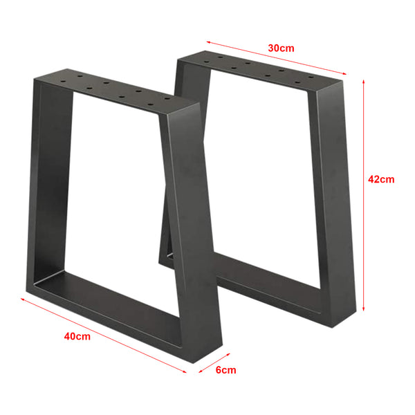 Marstal bordsstativ 42x40cm svart [en.casa]