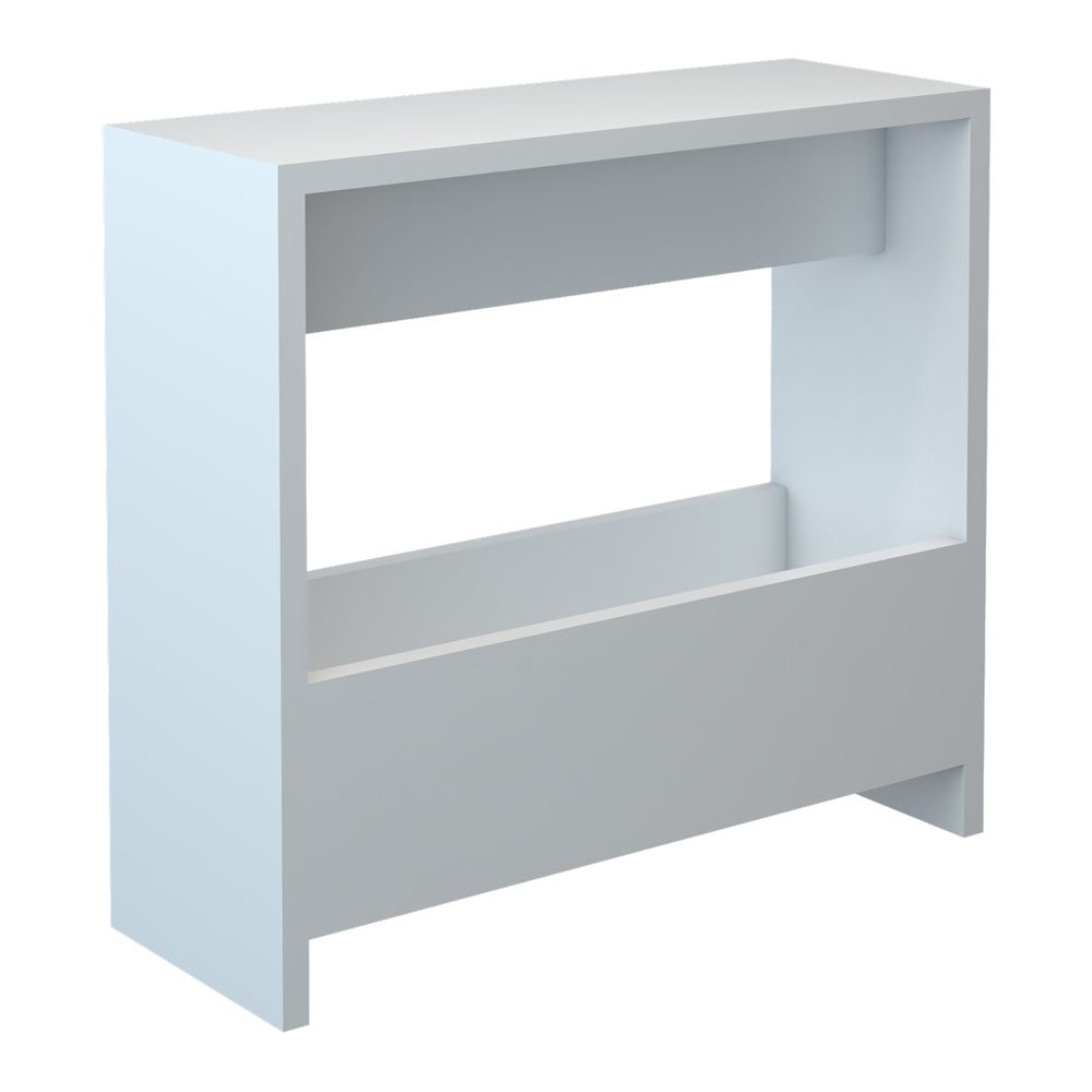 Satsbord Rødovre 60x55x20 cm Vit [en.casa] - premiumXL