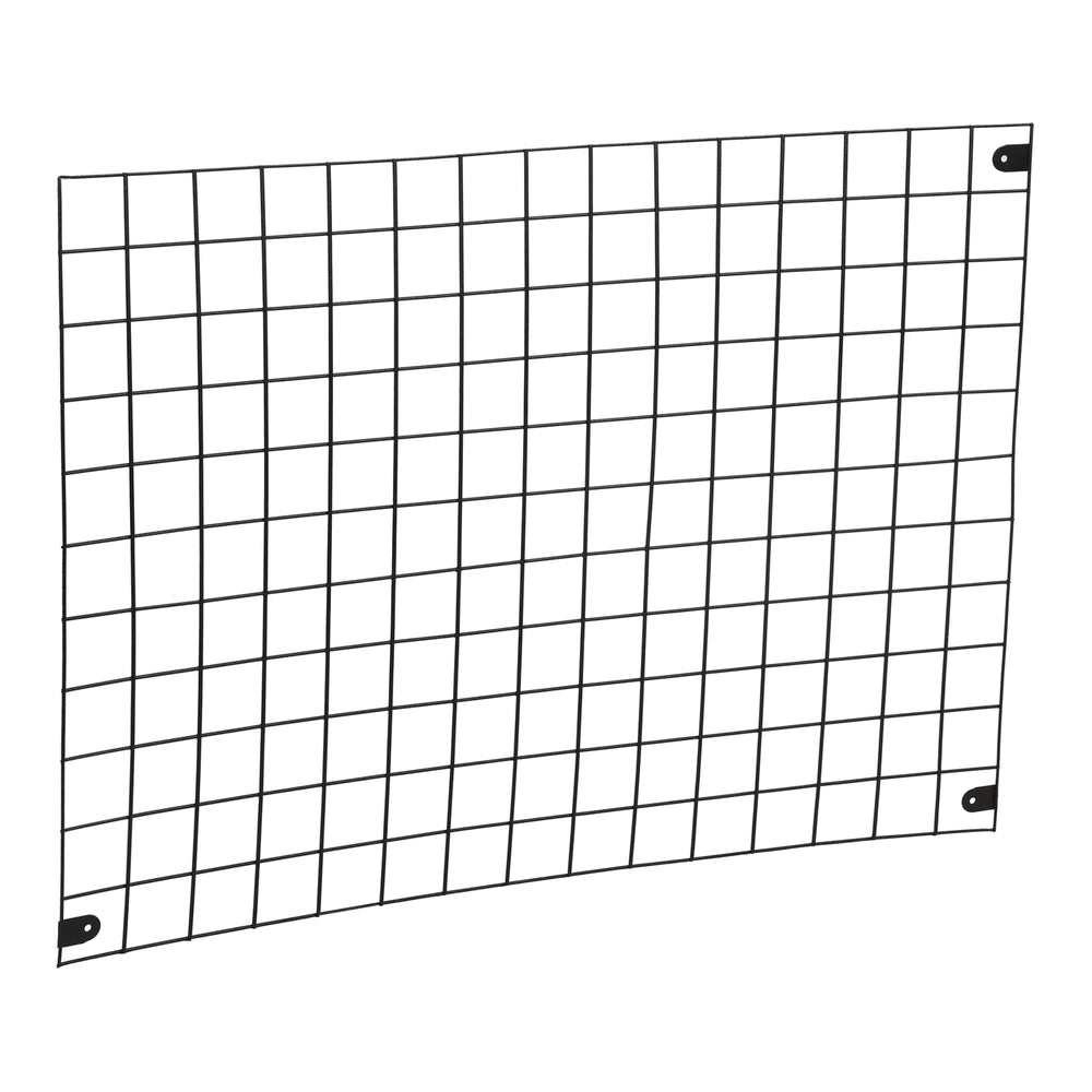 Vägggaller Sæby Metall 75 x 55 cm Svart [en.casa] - premiumXL