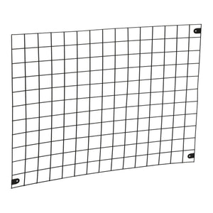 Vägggaller Sæby Metall 75 x 55 cm Svart [en.casa]