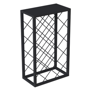 Amasia vinställ i metall 68x40x22cm [en.casa]