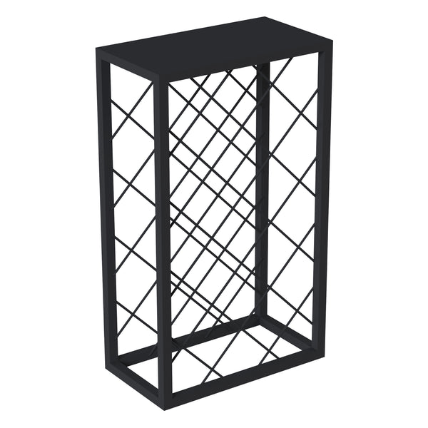 Amasia vinställ i metall 68x40x22cm [en.casa]