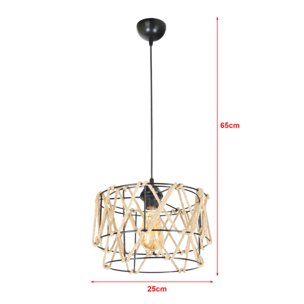 Taklampa Maryport Svart [lux.pro]