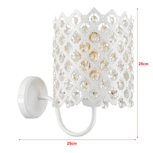 Vägglampa Kingsbury Vit [lux.pro]