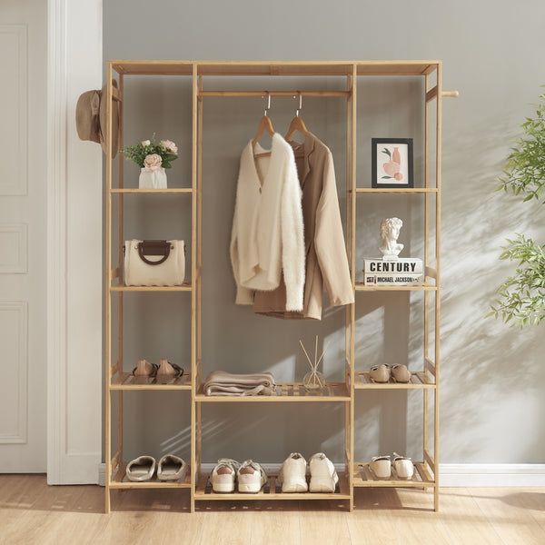 Klädhängare Ilomantsi bambu [en.casa]