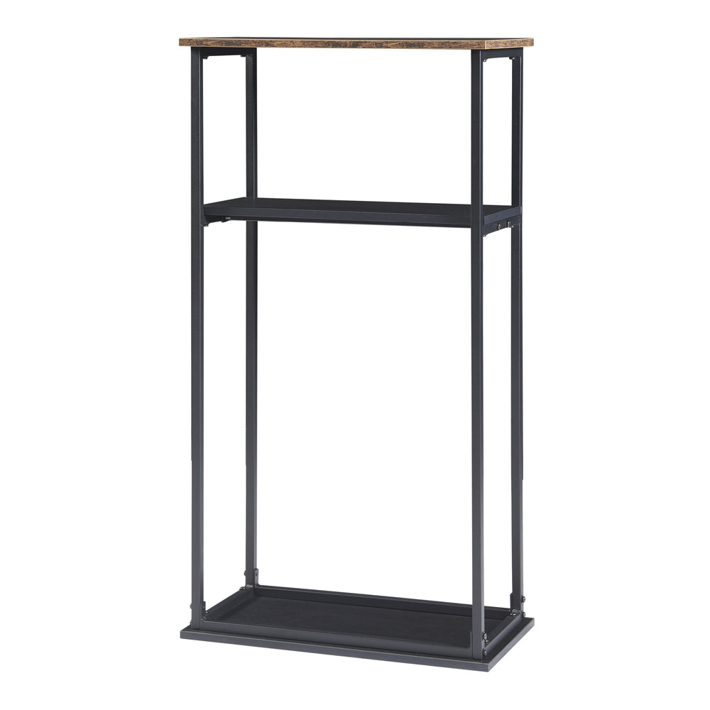 Vedställ Turku med hyllor 60x30x112cm [en.casa] - premiumXL