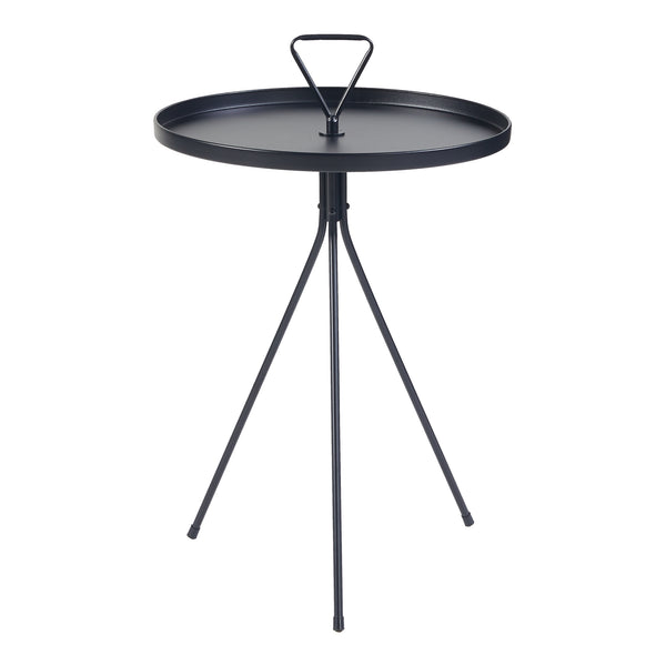 Sidobord Odal metall svart [en.casa]