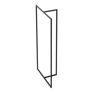 Klädhängare Hurdal 160x80x32cm svart [en.casa]