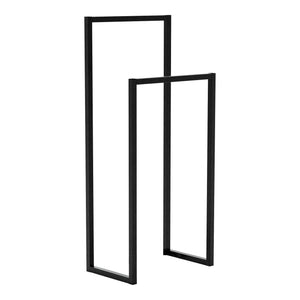 Garderobsställ Holtålen 90x40x25 cm stål [en.casa]