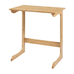 Laptopbord Hægebostad 65x60x40 cm bambu [en.casa]