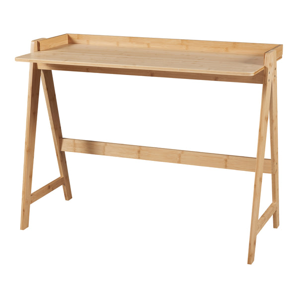 Skrivbord Härryda 107x47x81 cm bambu [en.casa]
