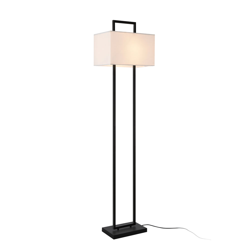 Golvlampa Sigdal Svart / Vit [lux.pro] - premiumXL