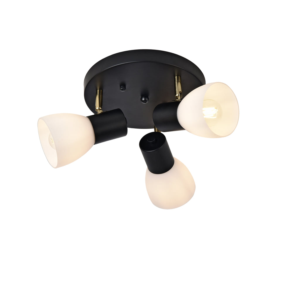 Taklampa Abbey Svart / Vit [lux.pro] - premiumXL