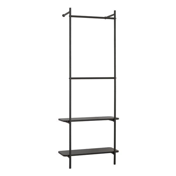 Väggklädhängare Bremanger 162x60x26cm svart [en.casa]