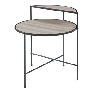 Sidobord Fyresdal 68x62 cm metall [en.casa] 