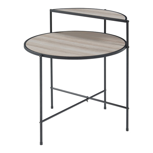 Sidobord Fyresdal 68x62 cm metall [en.casa] 