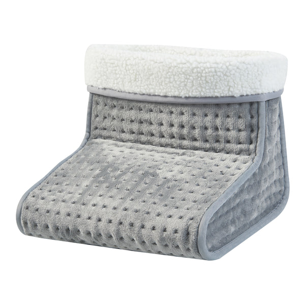 Elektrisk fotvärmare Bari 100W grå [en.casa]