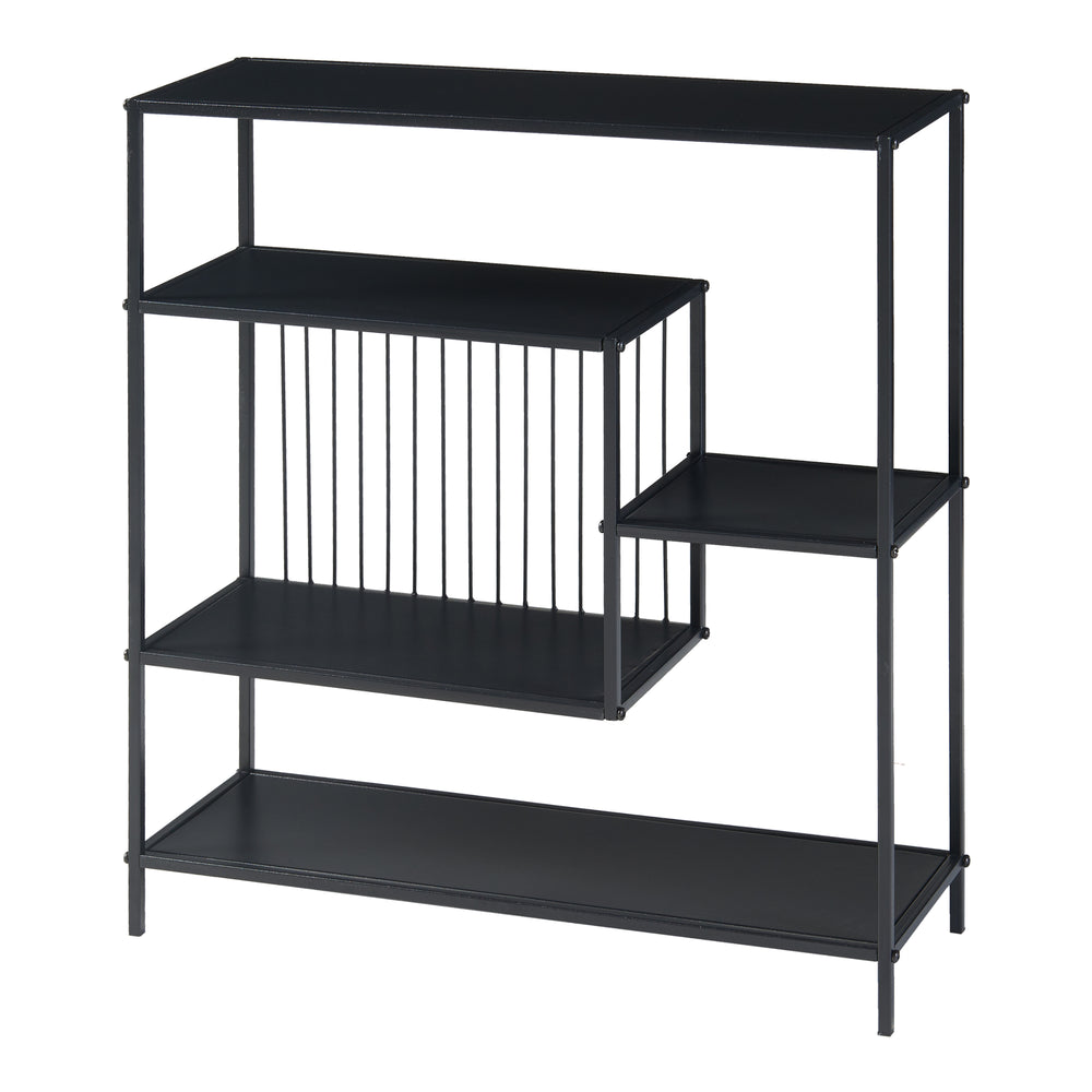 Konsolbord Beesel 65,5x60x20 cm Svart [en.casa] - premiumXL