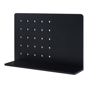 Vägghylla Dønna 60x15x40cm Svart [en.casa]