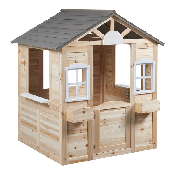 Lekstuga Acciano 131x113x97 cm tallträ [casa.pro]