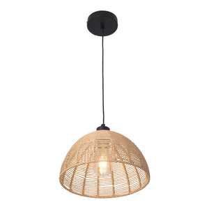 Taklampa Romsey Metall+Rattan [lux.pro]