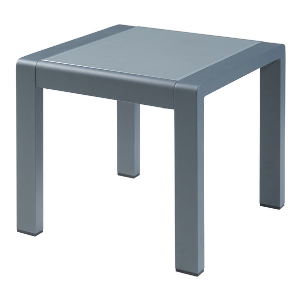 Trädgårdsbord Avise 46x51x51 cm sidobord antracit [casa.pro] 