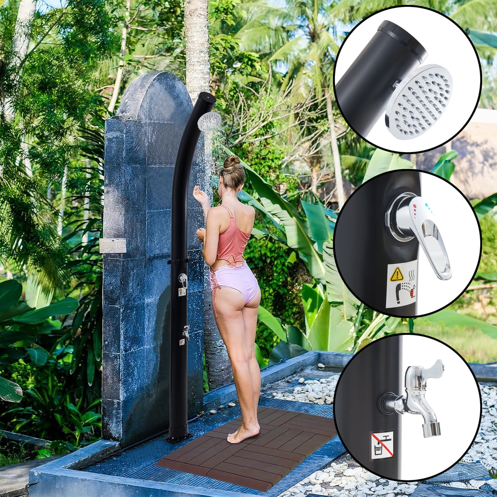 Solardusch Kebomi 216 cm 18 L [casa.pro]