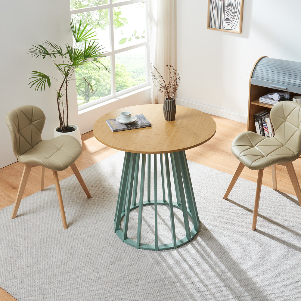 Matbord Lensuu 76x Ø80 cm [en.casa]