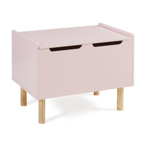 Leksakslåda Virer 60x40x45 cm Rosa [en.casa]