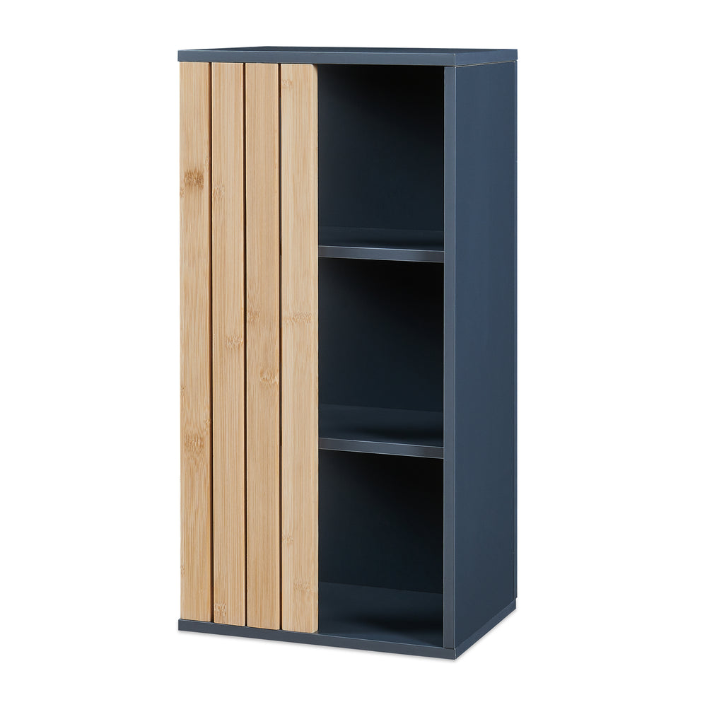 Väggskåp Svanes 60x30x20 cm Mörkgrå/Natur [en.casa]